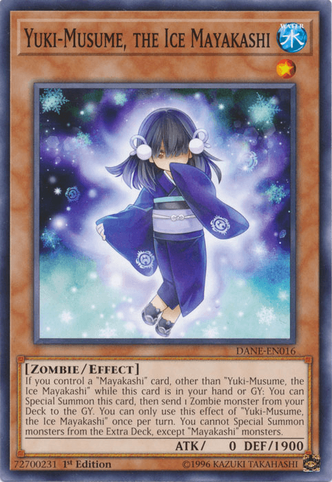 Yuki-Musume, the Ice Mayakashi [DANE-EN016] Common - Doe's Cards