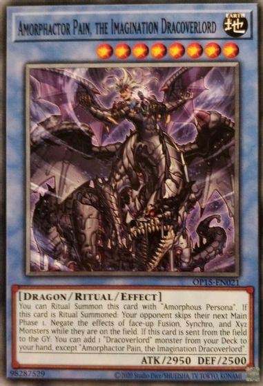 Amorphactor Pain, the Imagination Dracoverlord [OP15-EN021] Common - Doe's Cards