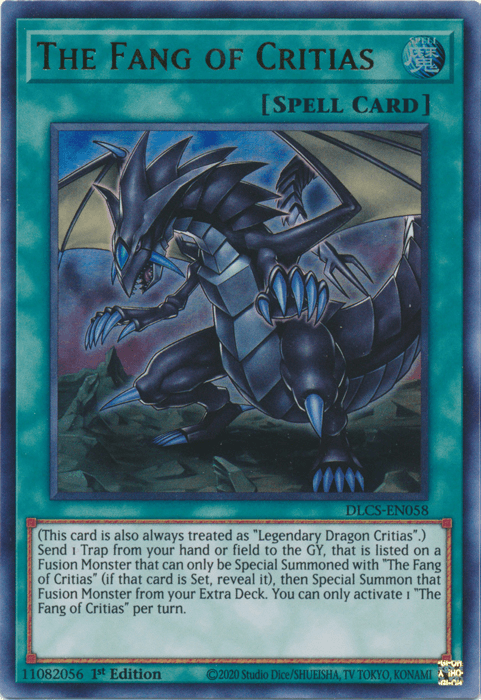 The Fang of Critias [DLCS-EN058] Ultra Rare - Doe's Cards