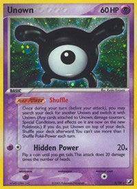 Unown (X) (X/28) [EX: Unseen Forces] - Doe's Cards