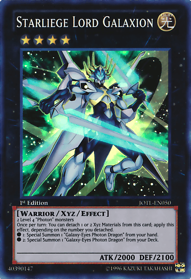 Starliege Lord Galaxion [JOTL-EN050] Super Rare - Doe's Cards