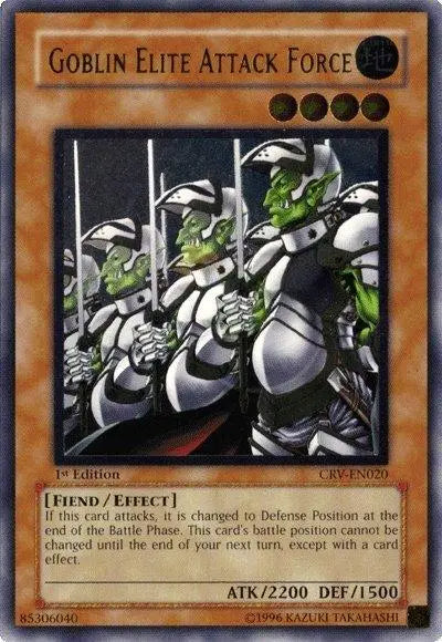 Goblin Elite Attack Force [CRV-EN020] Ultimate Rare - Doe's Cards