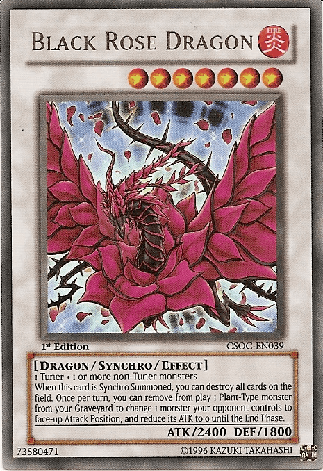 Black Rose Dragon [CSOC-EN039] Ultra Rare - Doe's Cards