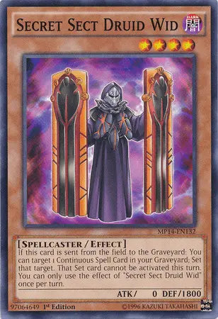 Secret Sect Druid Wid [MP14-EN132] Common - Doe's Cards