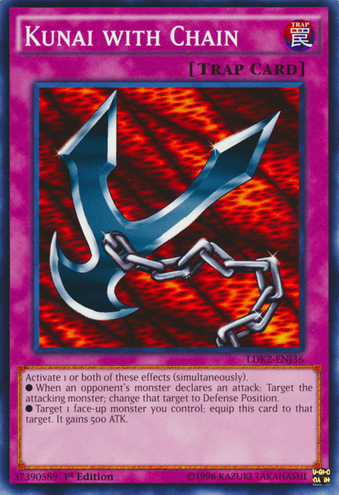 Kunai with Chain [LDK2-ENJ36] Common - Doe's Cards