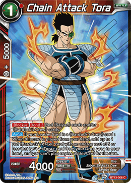 Chain Attack Tora (Common) (BT13-006) [Supreme Rivalry] - Doe's Cards