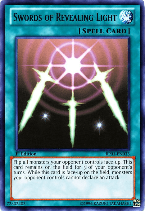 Swords of Revealing Light [BP01-EN033] Rare - Doe's Cards