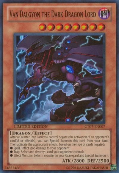 Van'Dalgyon The Dark Dragon Lord [CT07-EN007] Super Rare - Doe's Cards