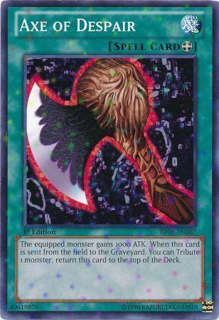 Axe of Despair [BP01-EN067] Starfoil Rare - Doe's Cards