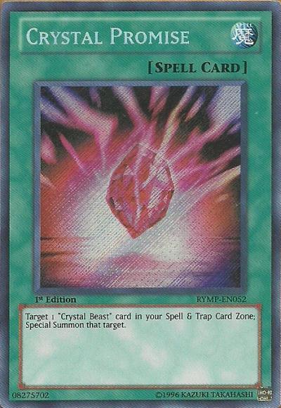 Crystal Promise [RYMP-EN052] Secret Rare - Doe's Cards