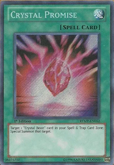 Crystal Promise [RYMP-EN052] Secret Rare - Doe's Cards
