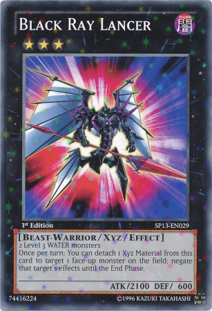 Black Ray Lancer [SP13-EN029] Starfoil Rare - Doe's Cards