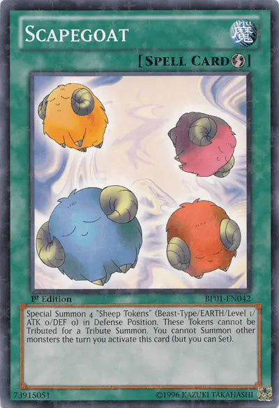 Scapegoat [BP01-EN042] Starfoil Rare - Doe's Cards