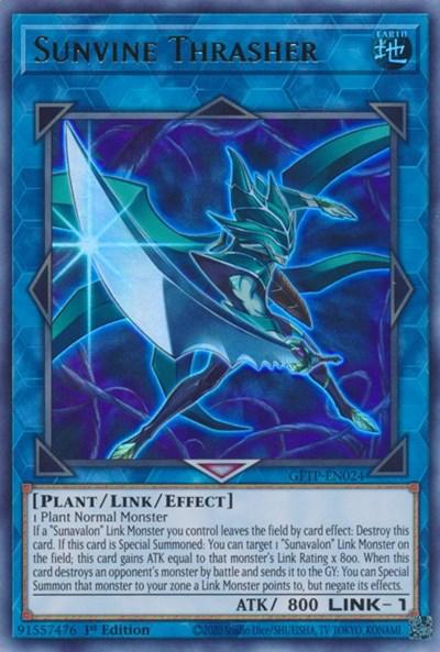 Sunvine Thrasher [GFTP-EN024] Ultra Rare - Doe's Cards