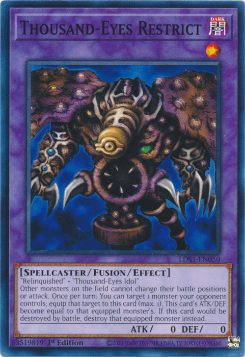 Thousand-Eyes Restrict [LDS1-EN050] Common - Doe's Cards