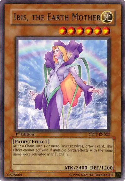 Iris, the Earth Mother [CDIP-EN025] Rare - Doe's Cards