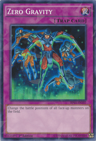 Zero Gravity [BP03-EN197] Shatterfoil Rare - Doe's Cards