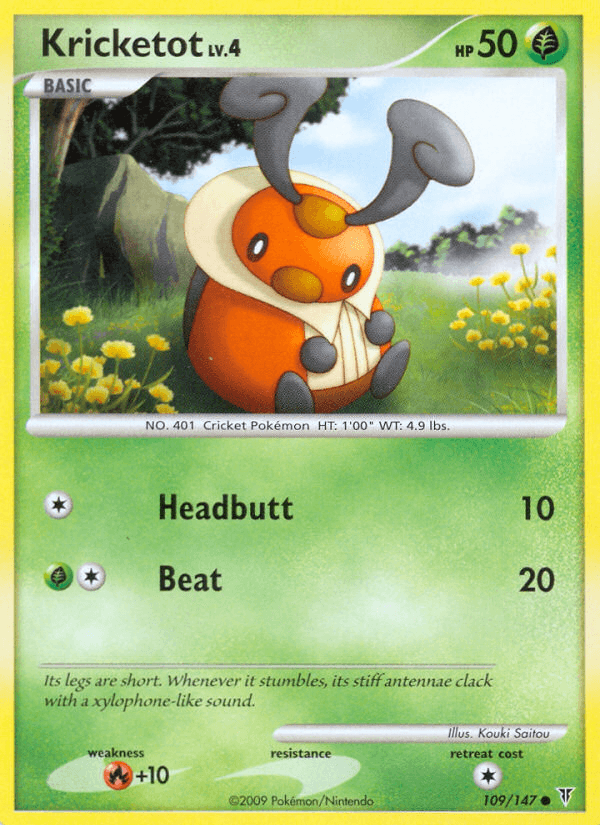 Kricketot (109/147) [Platinum: Supreme Victors] - Doe's Cards