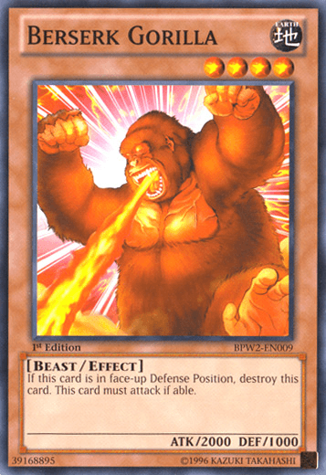 Berserk Gorilla [BPW2-EN009] Common - Doe's Cards