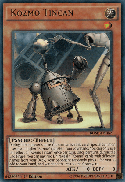 Kozmo Tincan [BOSH-EN082] Ultra Rare - Doe's Cards
