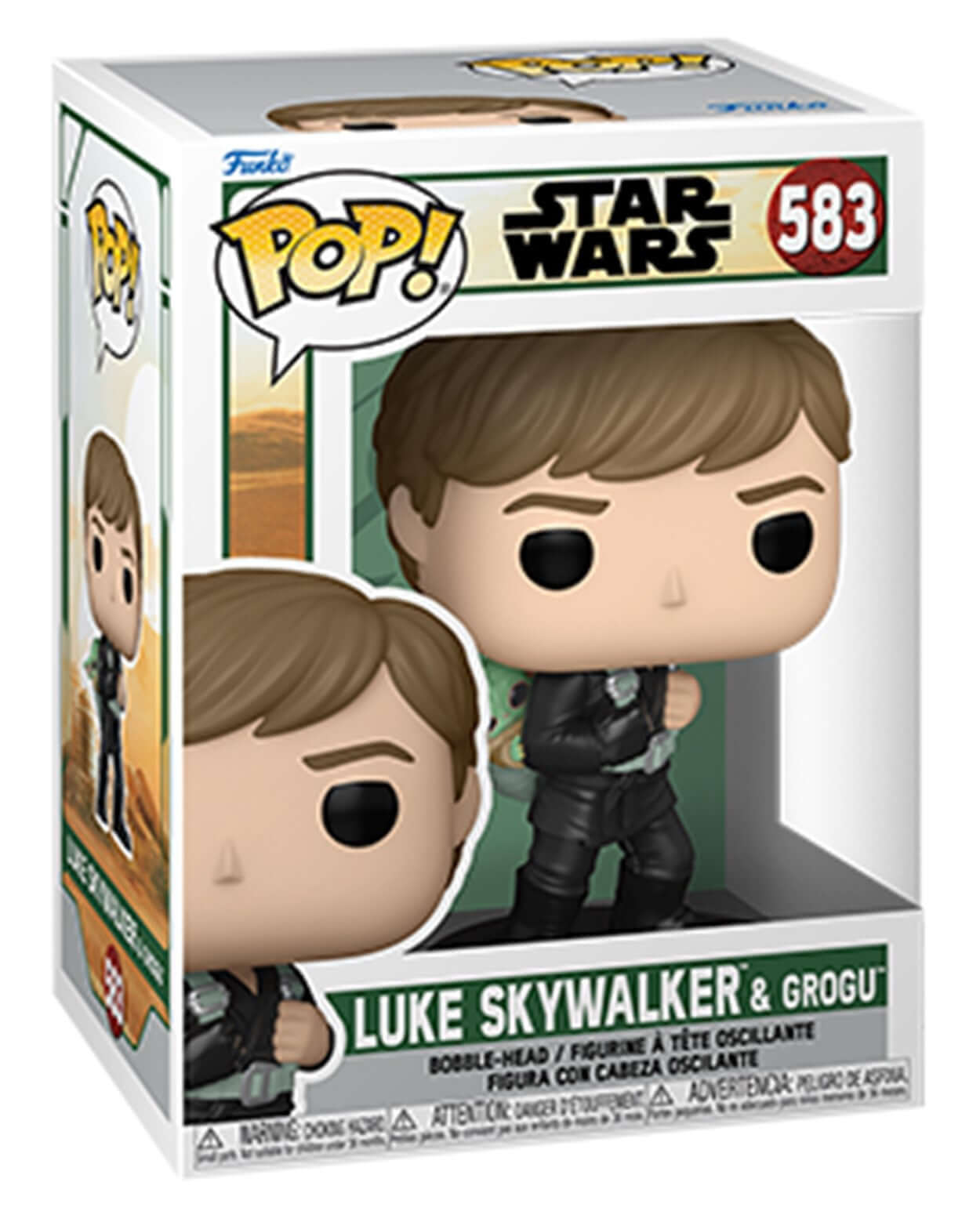 Funko POP! Star Wars: The Book of Boba Fett- Luke (Training) - Doe's Cards