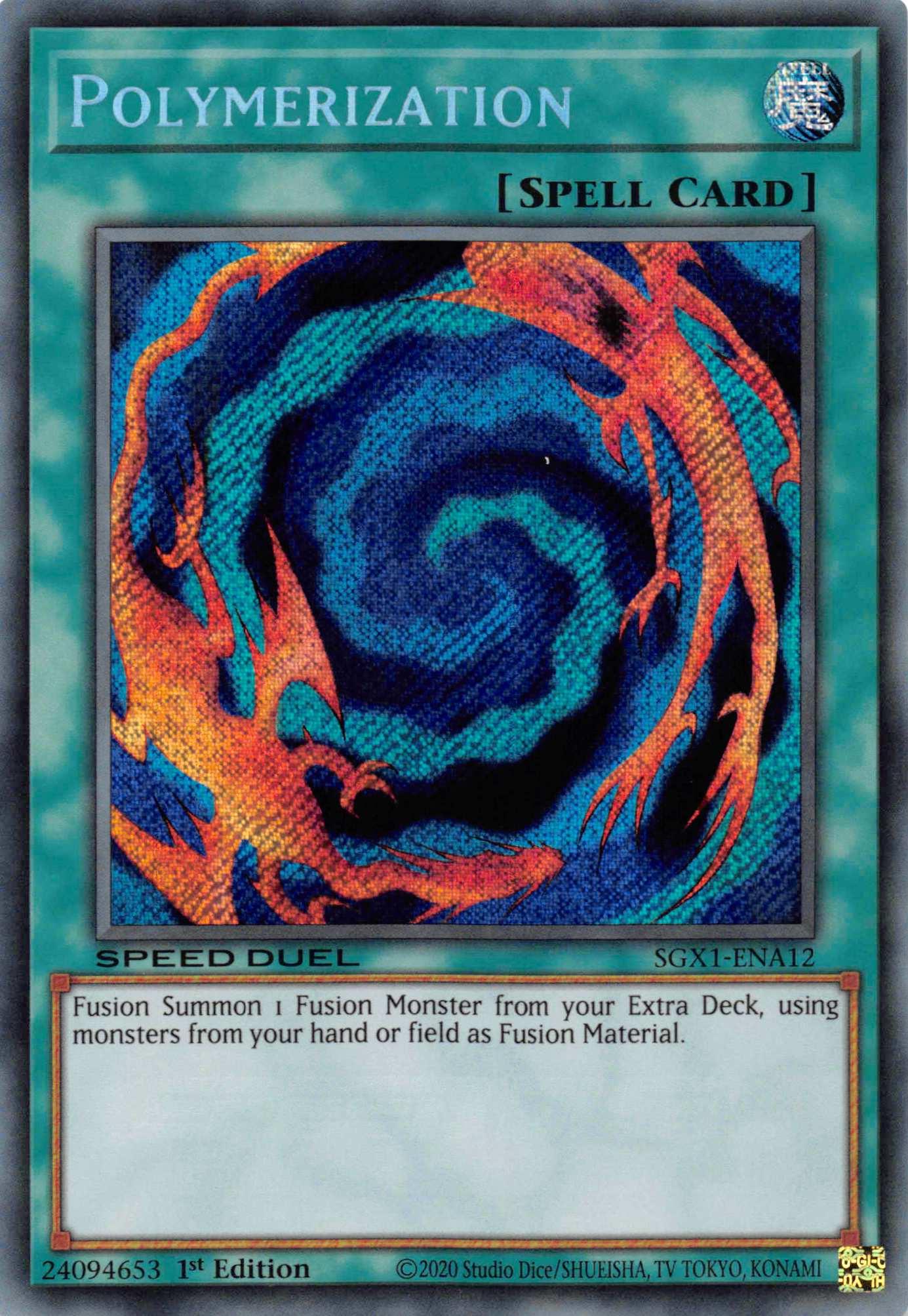 Polymerization [SGX1-ENA12] Secret Rare - Doe's Cards