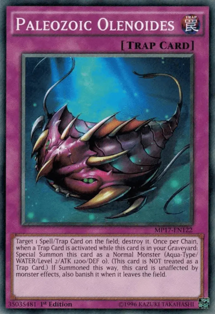 Paleozoic Olenoides [MP17-EN122] Common - Doe's Cards