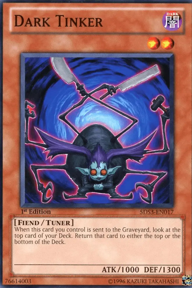 Dark Tinker [5DS3-EN017] Common - Doe's Cards