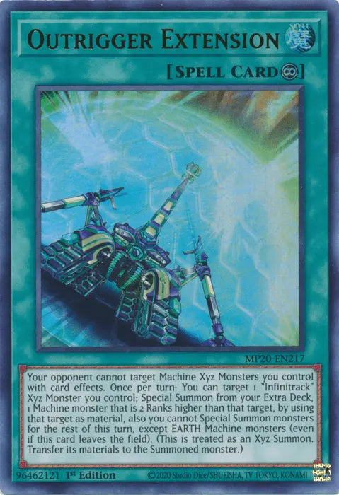 Outrigger Extension [MP20-EN217] Ultra Rare - Doe's Cards