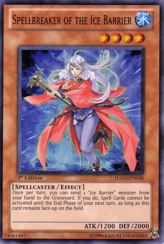 Spellbreaker of the Ice Barrier [HA03-EN048] Super Rare - Doe's Cards