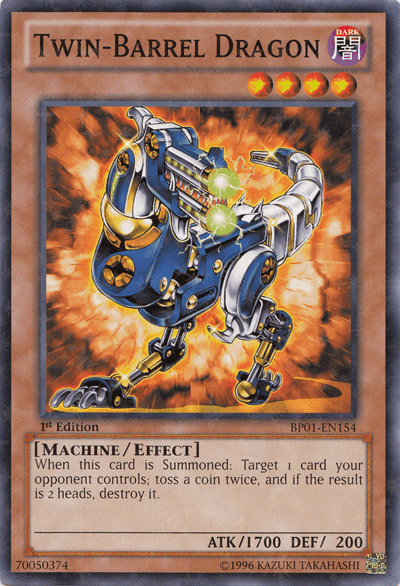 Twin-Barrel Dragon [BP01-EN154] Starfoil Rare - Doe's Cards