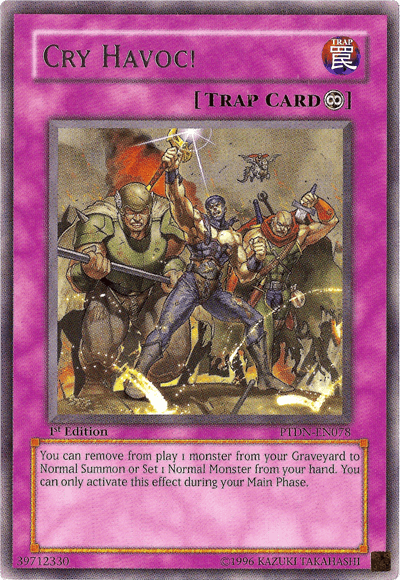 Cry Havoc! [PTDN-EN078] Rare - Doe's Cards