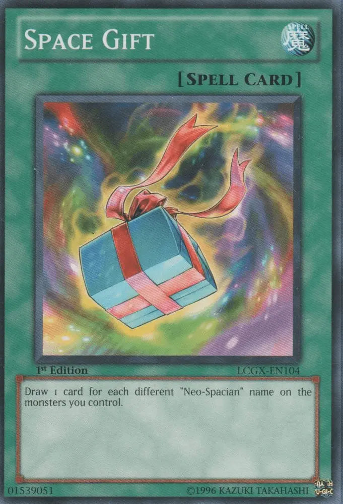 Space Gift [LCGX-EN104] Common - Doe's Cards