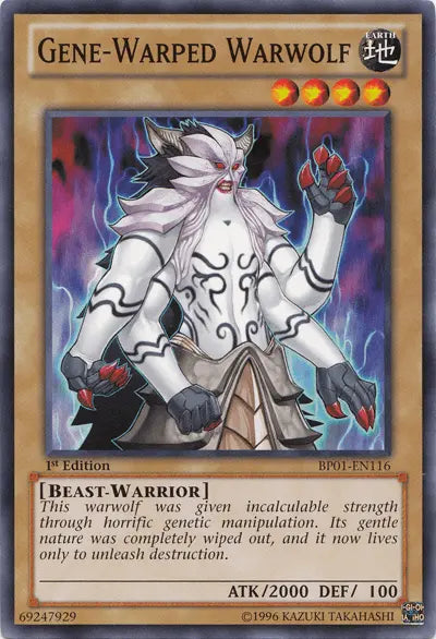 Gene-Warped Warwolf [BP01-EN116] Common - Doe's Cards
