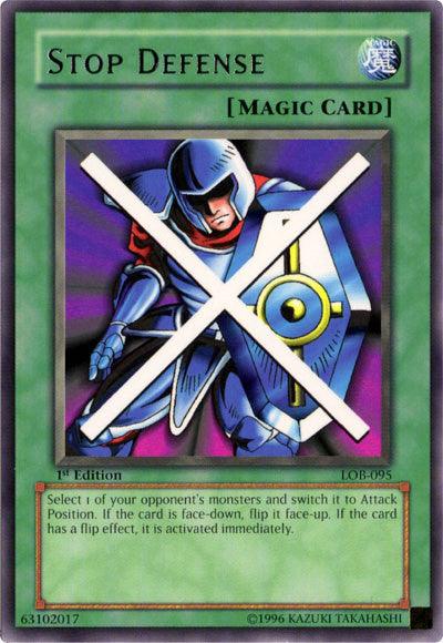 Stop Defense [LOB-095] Rare - Doe's Cards