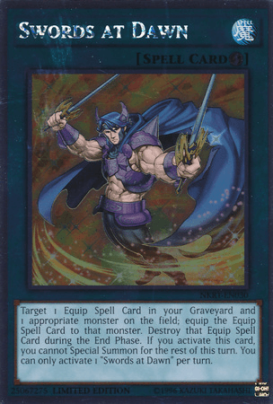 Swords at Dawn [NKRT-EN030] Platinum Rare - Doe's Cards