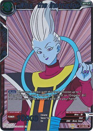 Whis, the Instructor (P-103) [Promotion Cards] - Doe's Cards