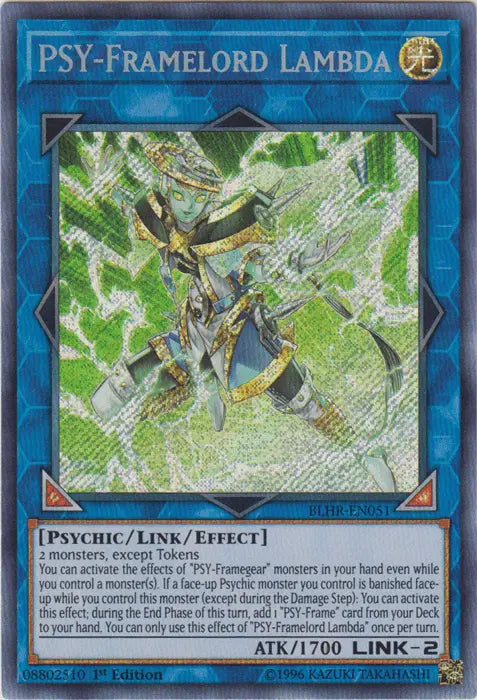 PSY-Framelord Lambda [BLHR-EN051] Secret Rare - Doe's Cards