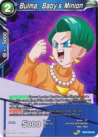 Bulma, Baby's Minion (BT11-037) [Vermilion Bloodline] - Doe's Cards