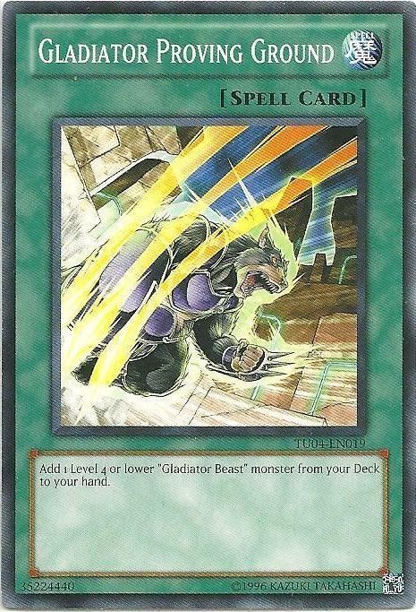 Gladiator Proving Ground [TU04-EN019] Common - Doe's Cards
