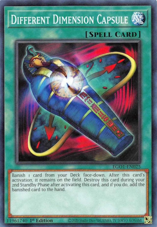 Different Dimension Capsule [EGO1-EN025] Common - Doe's Cards