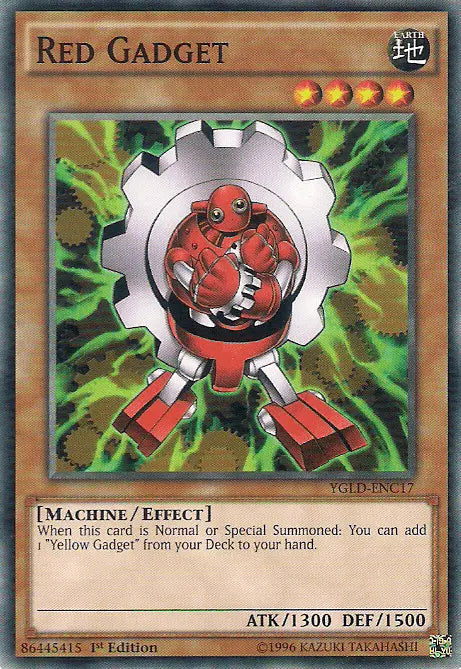 Red Gadget [YGLD-ENC17] Common - Doe's Cards