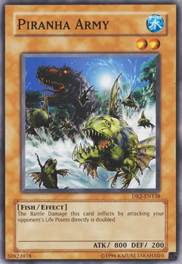 Piranha Army [DR2-EN138] Common - Doe's Cards