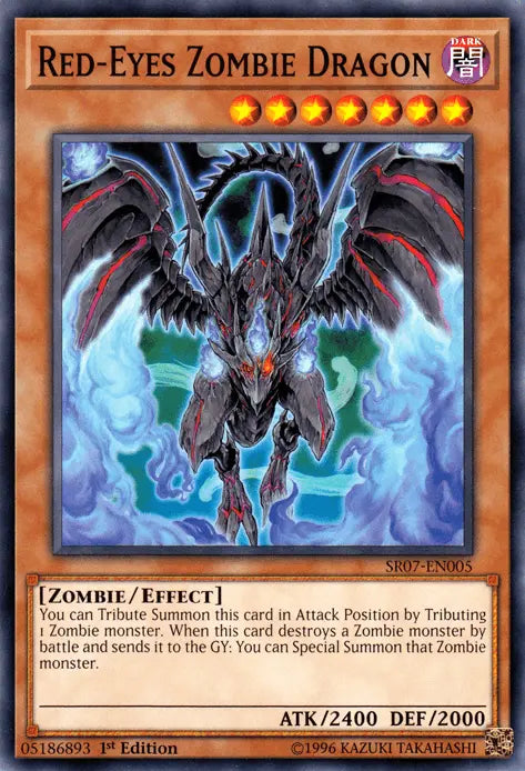Red-Eyes Zombie Dragon [SR07-EN005] Common - Doe's Cards
