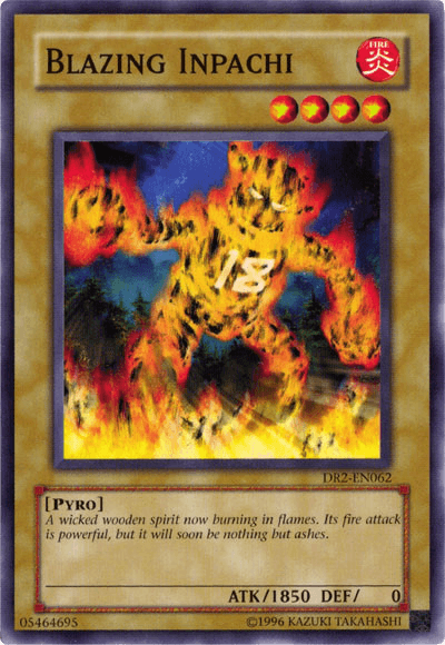 Blazing Inpachi [DR2-EN062] Common - Doe's Cards