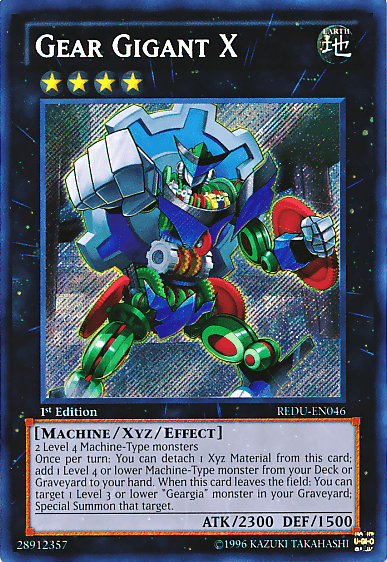 Gear Gigant X [REDU-EN046] Secret Rare - Doe's Cards