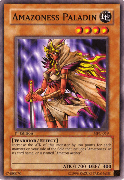 Amazoness Paladin [MFC-059] Common - Doe's Cards