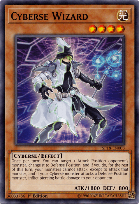 Cyberse Wizard [SP18-EN003] Common - Doe's Cards