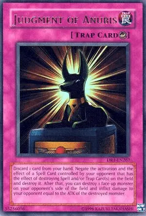 Judgment of Anubis [DR1-EN267] Ultra Rare - Doe's Cards
