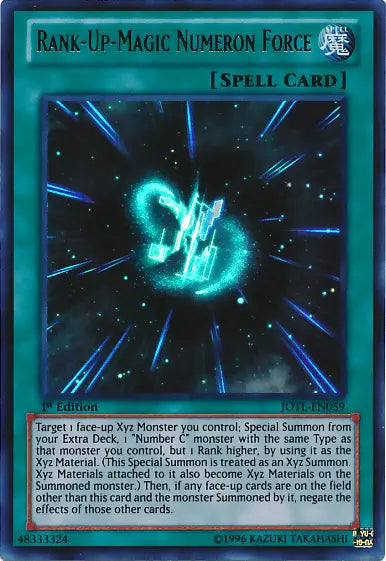 Rank-Up-Magic Numeron Force [JOTL-EN059] Ultra Rare - Doe's Cards